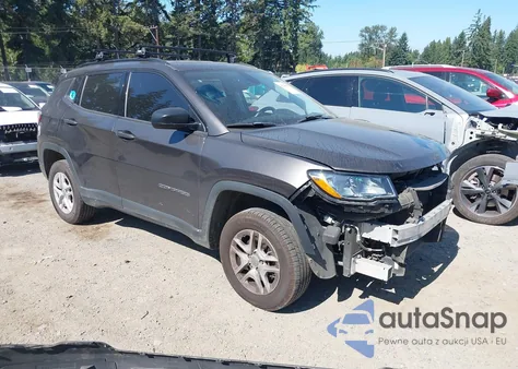 2018 Jeep Compass Sport 4X4 z USA, uszkodzony, nr VIN 3C4NJDAB3JT176569